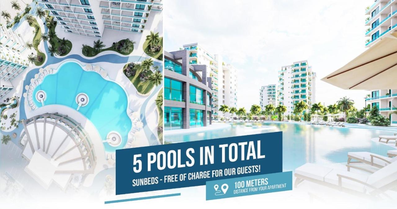 Sophia Pool Apartments In Caesar Blue Resort, Fixed Lunch Till 3Pm, Gym, Swimming Pools, Sauna, Hammam, Kids' Club Available Perivolia tou Trikomou Ngoại thất bức ảnh
