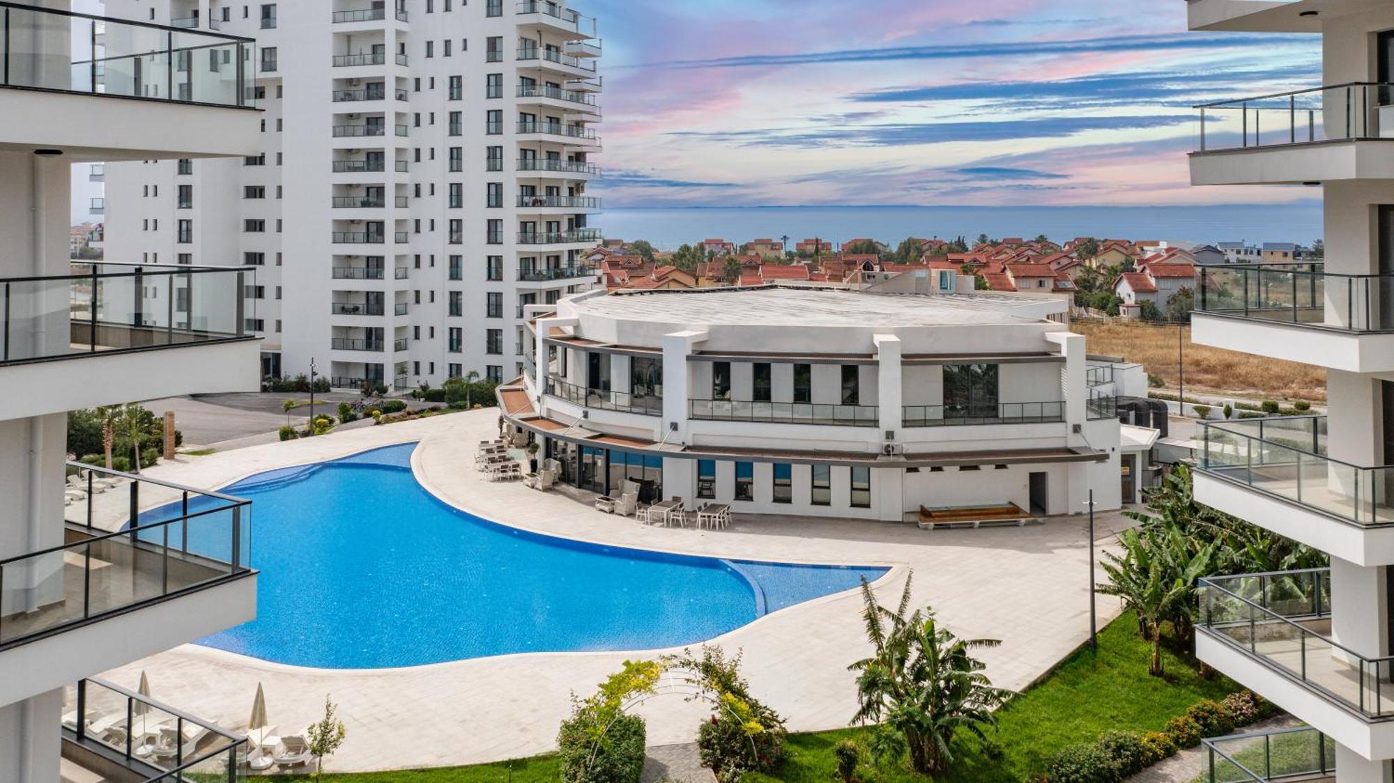 Sophia Pool Apartments In Caesar Blue Resort, Fixed Lunch Till 3Pm, Gym, Swimming Pools, Sauna, Hammam, Kids' Club Available Perivolia tou Trikomou Ngoại thất bức ảnh